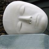 Dreamer by Danny Clahane, Sculpture, Portland Stone and High Fell Slate