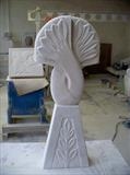 Finial by Danny Clahane, Sculpture, Portland stone