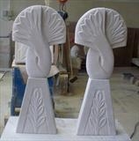 Finials by Danny Clahane, Sculpture, Portland stone