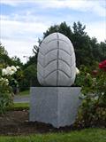 Leaf Cone by Danny Clahane, Sculpture, De Lank Granite