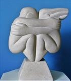 Tiptoe by Danny Clahane, Sculpture, Portland stone